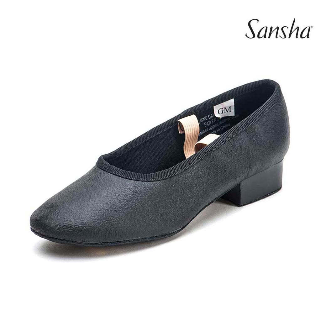 Papoutsia Character Paidika Polka Rondo Leather Black MelizDanceShop