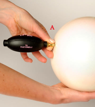 Trompa Xeiros Gia Mpales Rythmikis Gymnastikis Pastorelli Ball Pump 02245 Black FIG A MelizDanceShop